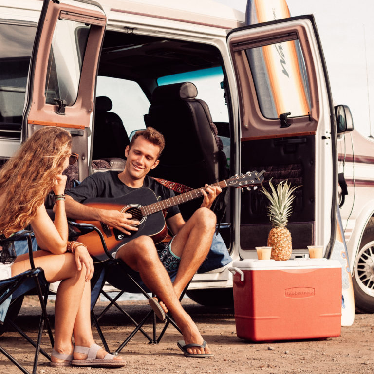 Adventuring Hawai'i by Beach Camper Van