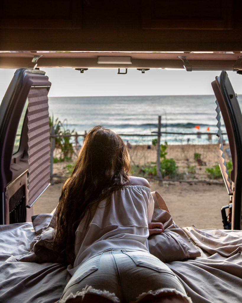 A different view everyday with Hawaii Beach Campervans!